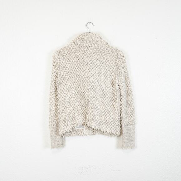 IRO Caty Looped Bouncle knit Jacket in Cream size 36 - Picture 9 of 10
